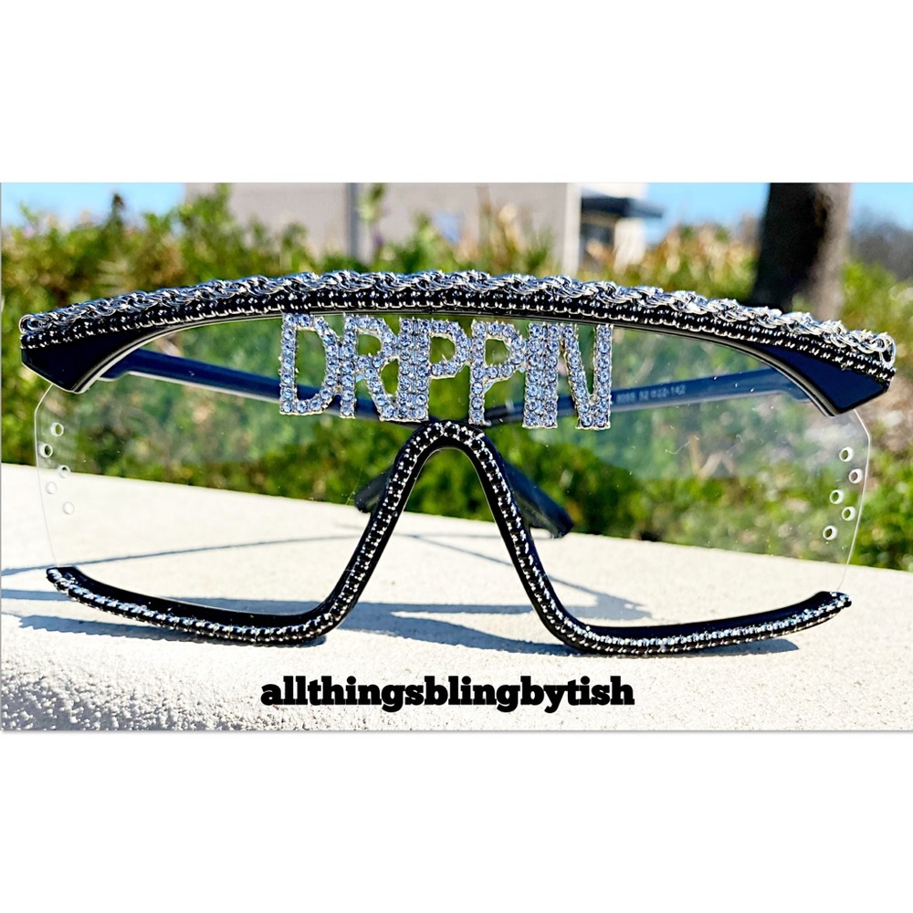 Bling “DRIPPIN” Sunglasses